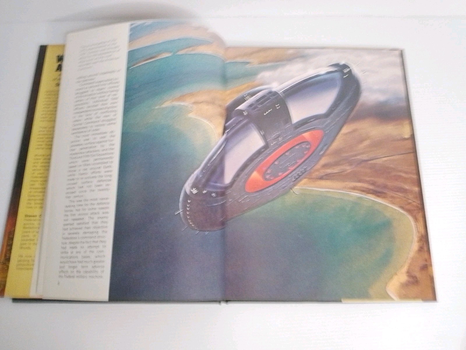 WORLDS AT WAR AN ILLUSTRATED STUDY OF INTERPLANETARY Steven Caldwell 1980 HC DJ