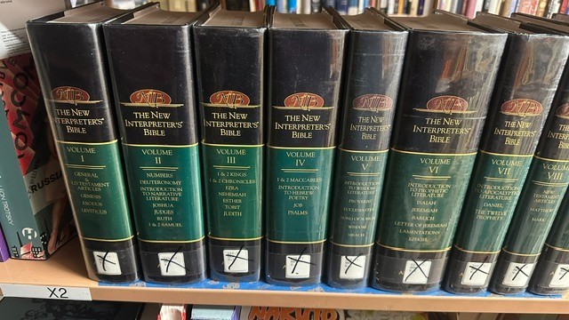 THE NEW INTERPRETER’S BIBLE (12 VOLUME SET + INDEX) BY Leander E. Keck HCDJ
