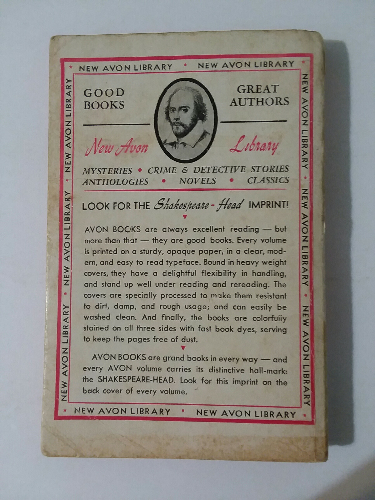 Alabam’ – Donald Henderson Clarke (1947 Avon paperback) GOOD CLEAN COPY!