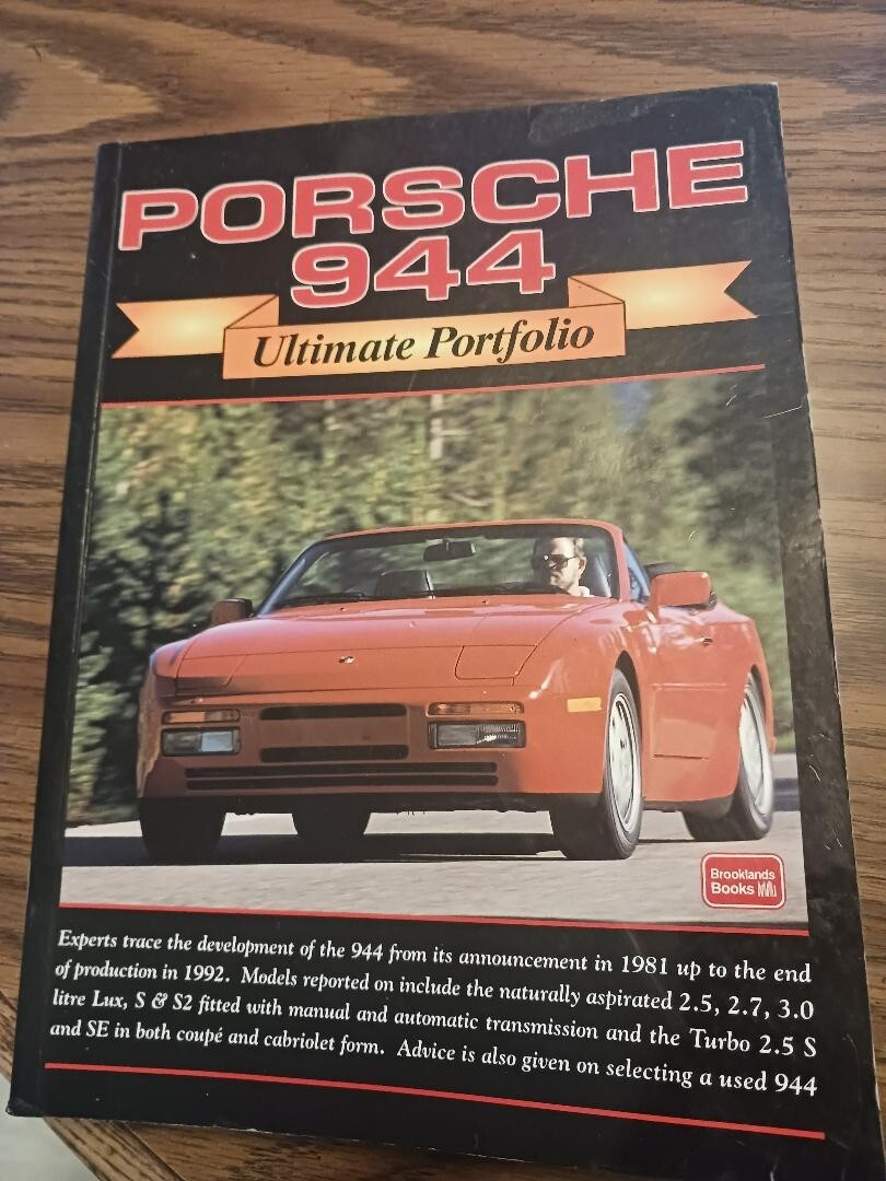 Porsche 944 -Ultimate Portfolio by R. M. Clarke (2001, Trade Paperback)