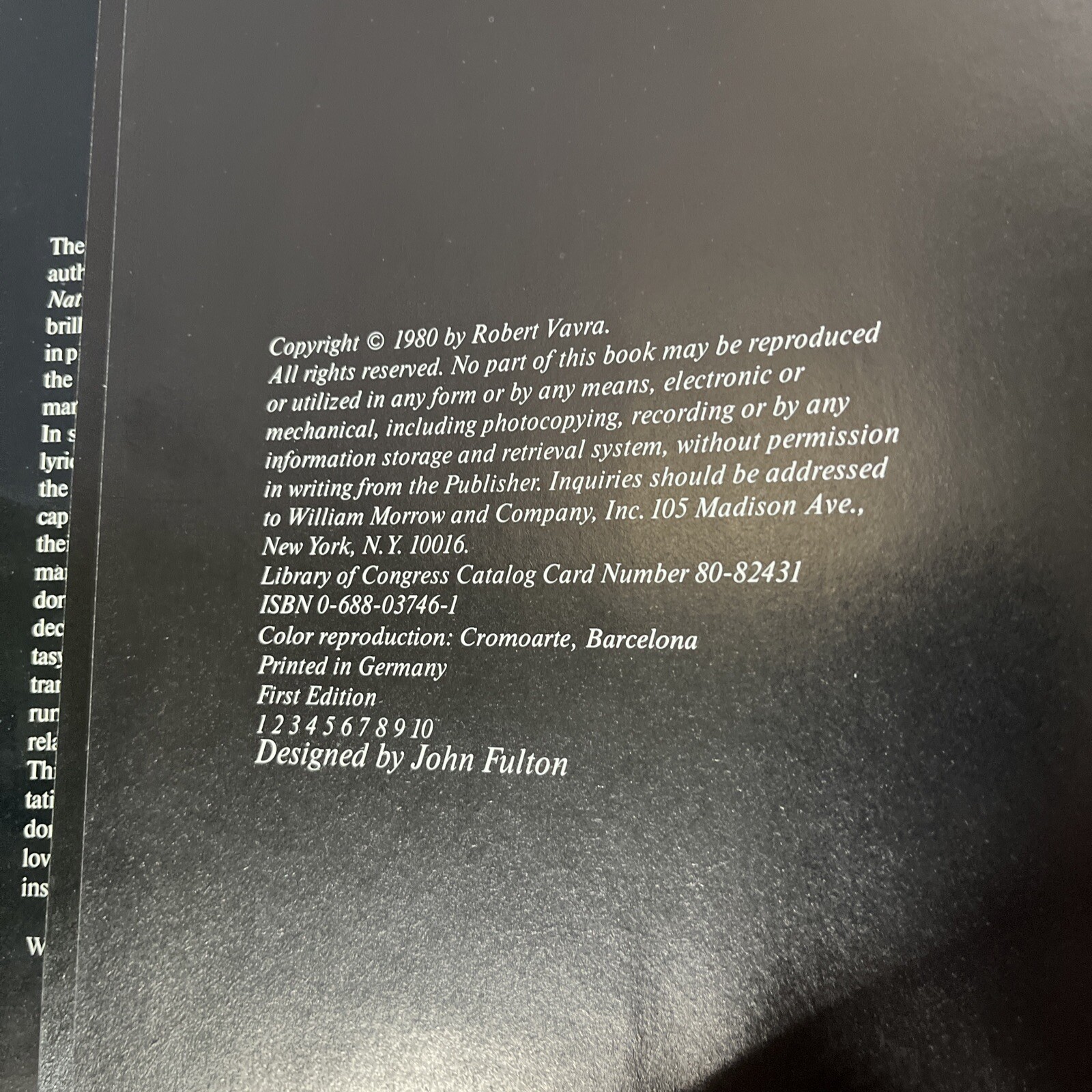 Stallion of a Dream, Robert Vavra, Collins, Hardcover, 1st Edt 1980