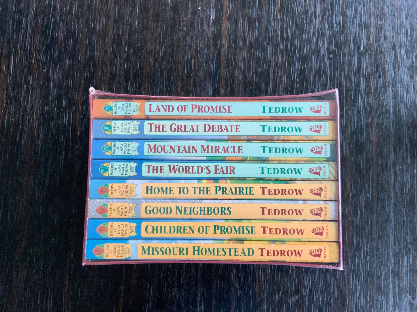 The Days Of Laura Ingalls Wilder (8 Book Box Set) T.L. Tedrow Nelson YA Series
