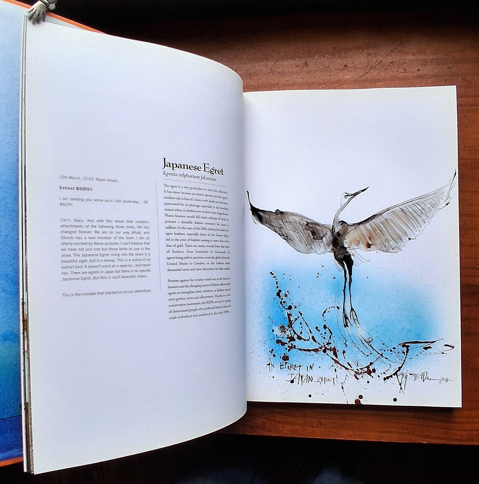 EXTINCT BOIDS Birds Ralph Steadman & Ceri Levy 2012 Hardcover Dustjacket Dodo