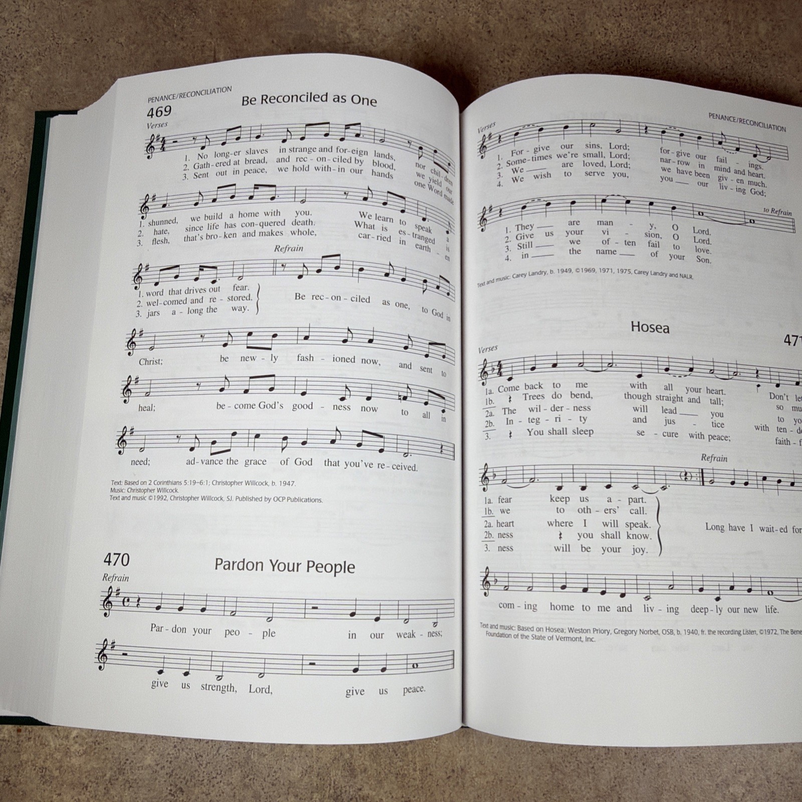 Glory & Praise: Second Edition, Hardcover OCP 1997