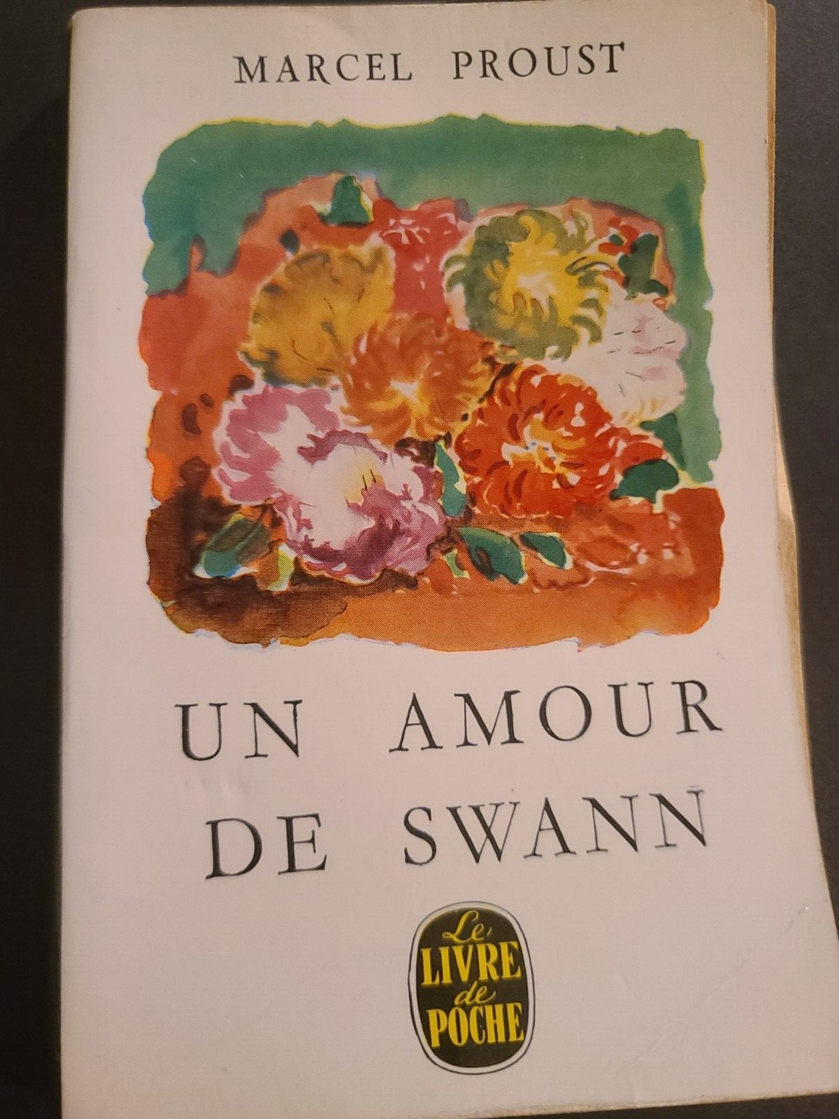 Marcel Proust Un amour de Swann le livre de poche No. 79 PB