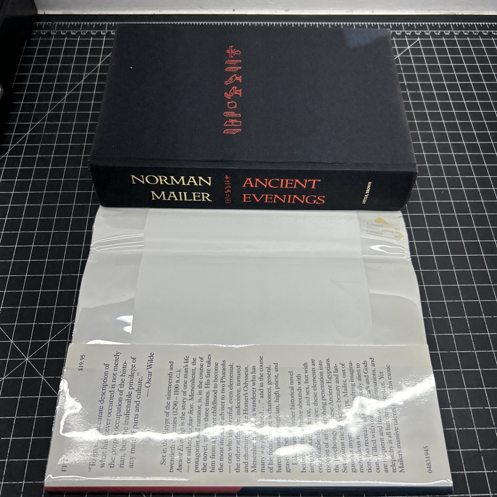 “Ancient Evenings” by Norman Mailer, Little, Brown, 1983, First Edition, HC/ DJ
