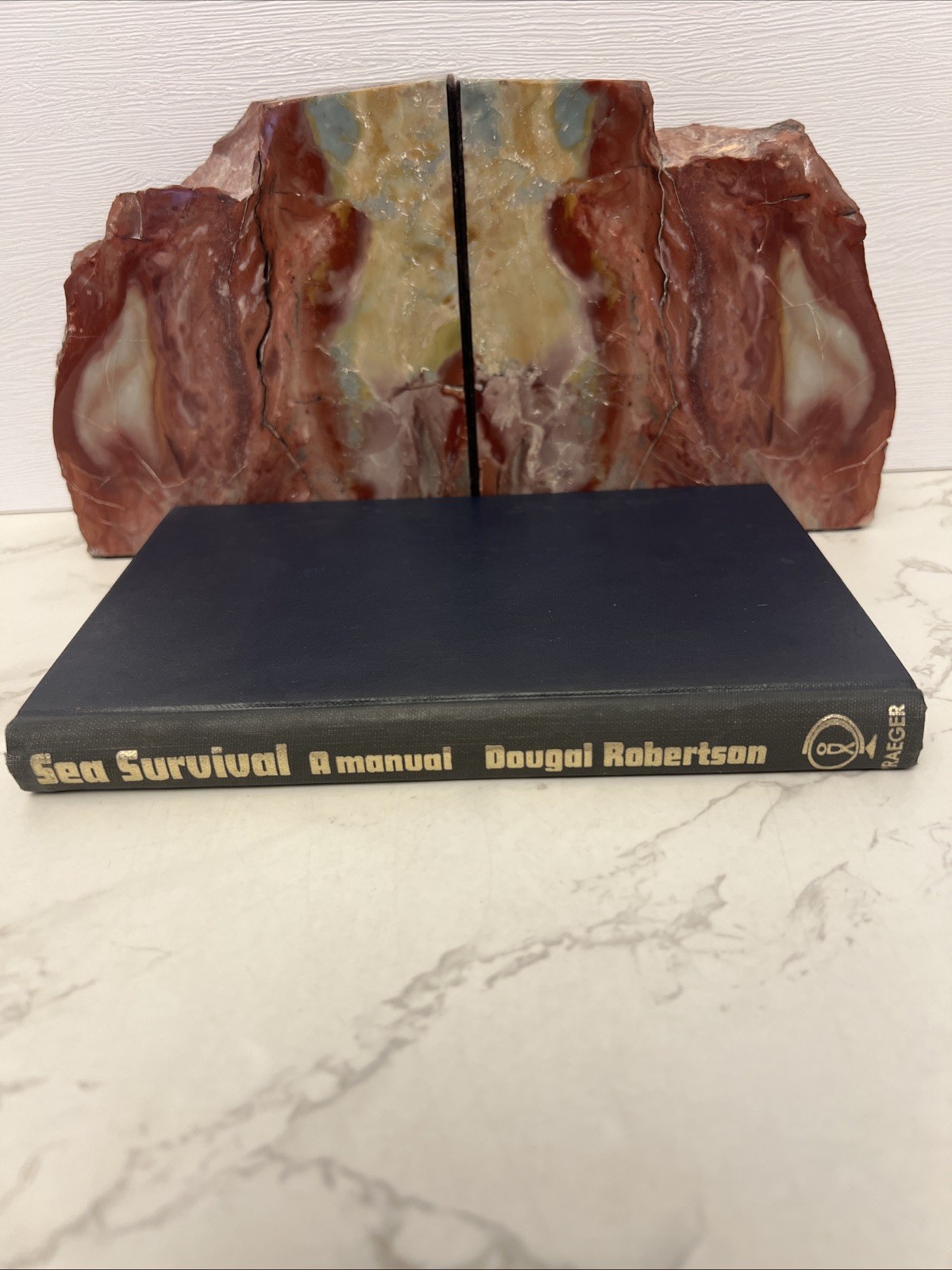 Vintage 70s Sea Survival: A Manual by Dougal Robertson Hardcover