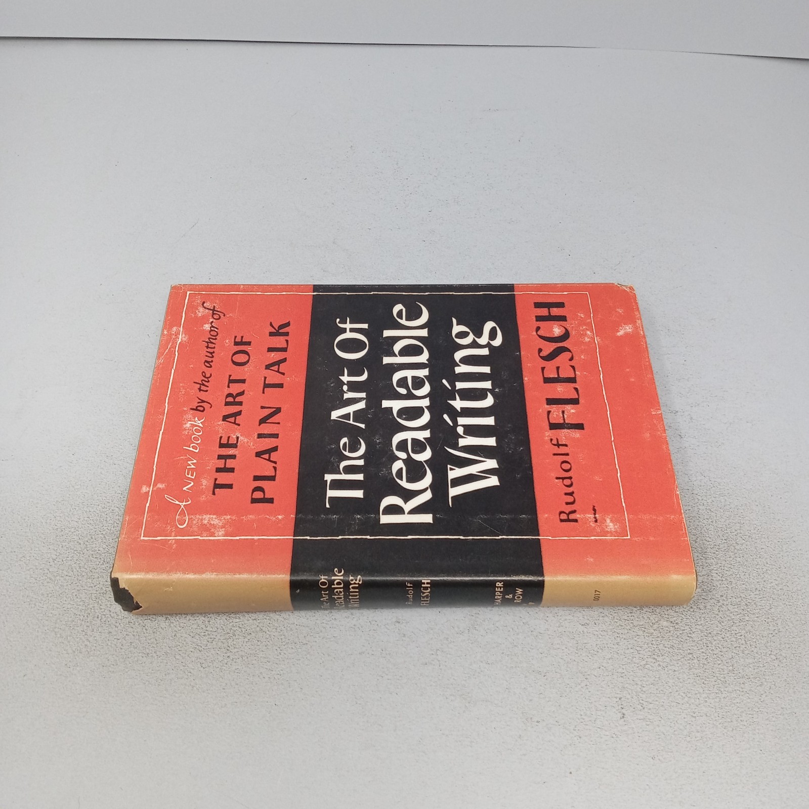The Art of Readable Writing: 1949 Harper & Row Hardcover by Rudolf Flesch
