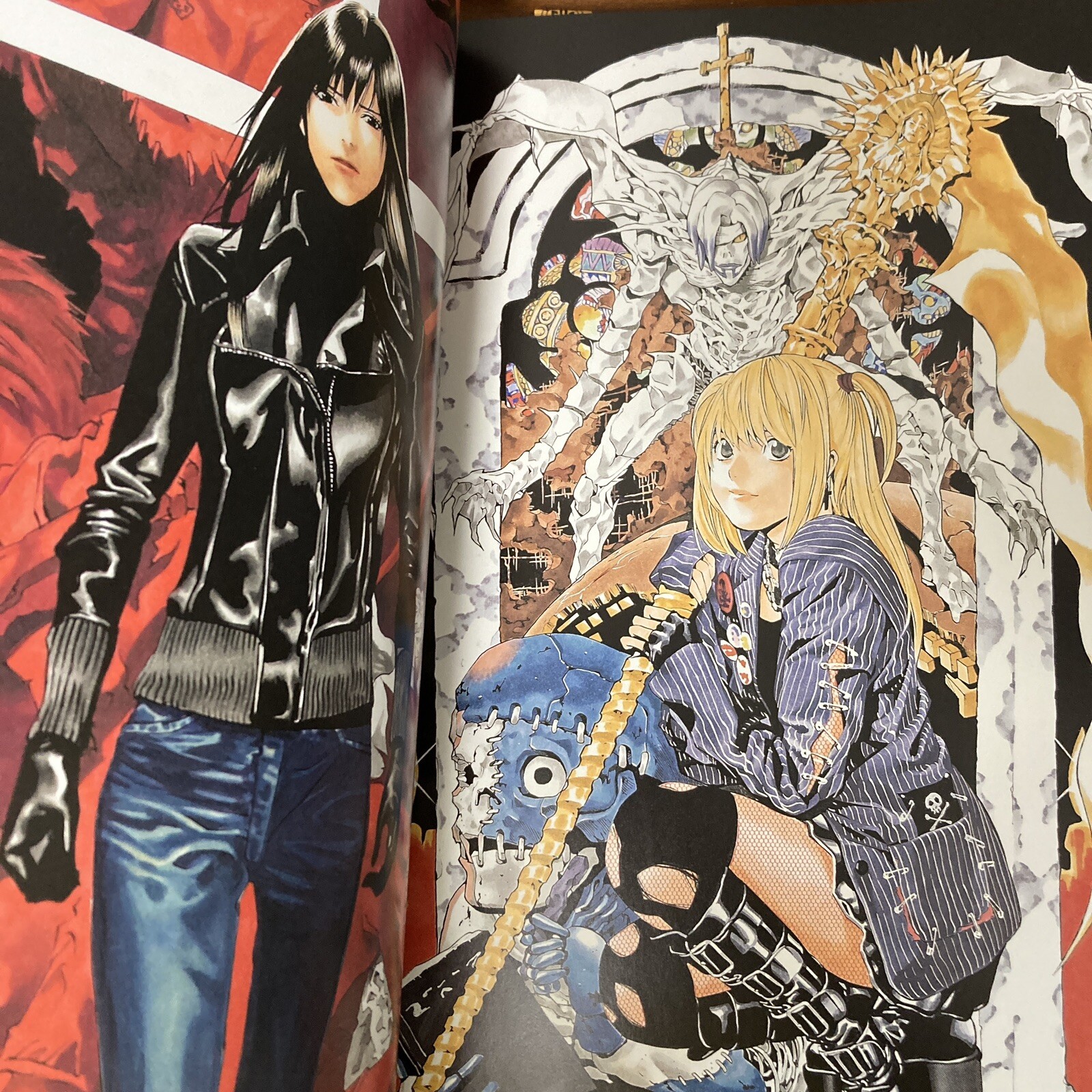 Takeshi Obata Art Book blanc et noir DEATH NOTE Hikaru no Go Illustration