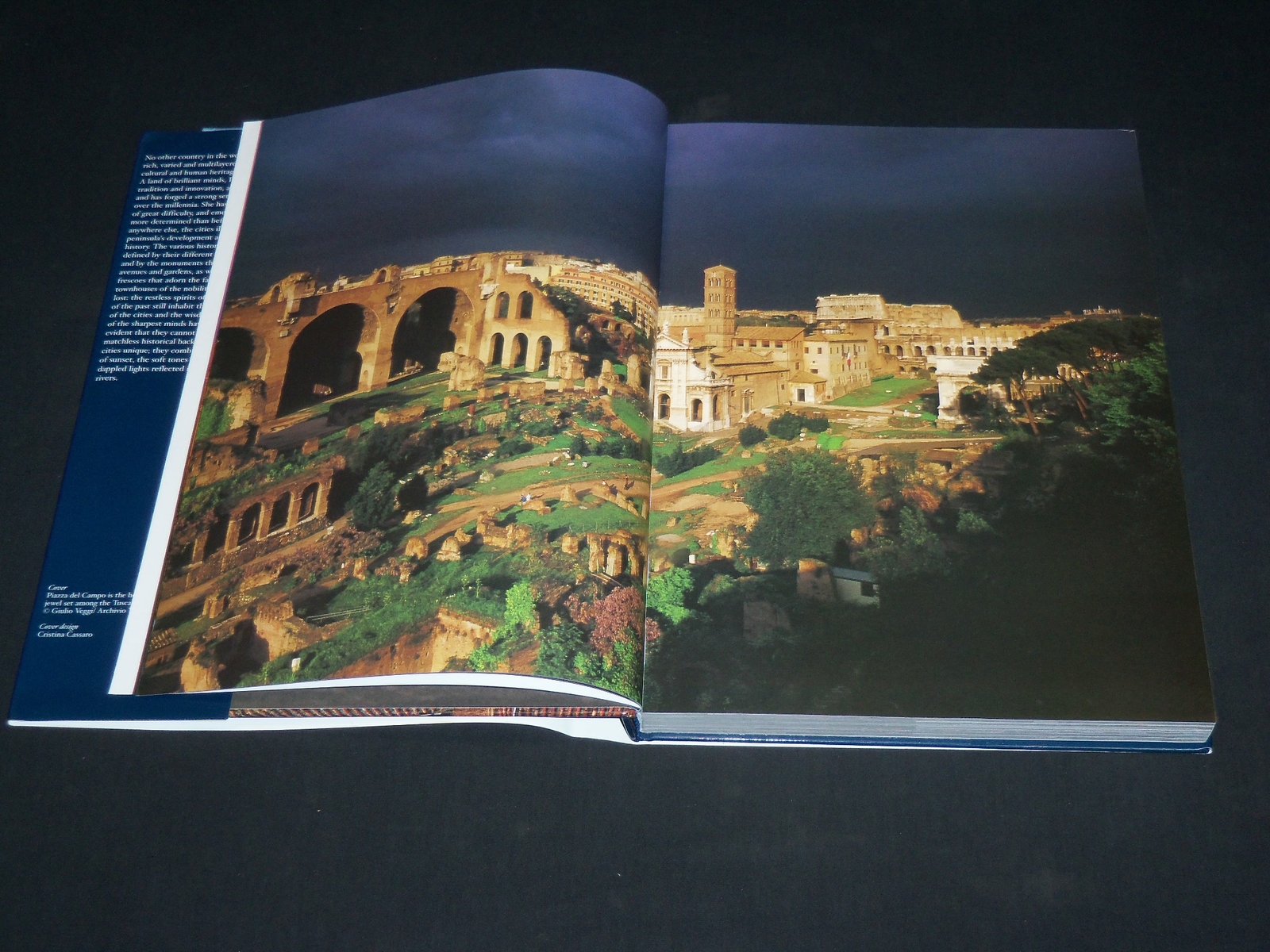 2003 WONDERFUL CITIES OF ITALY HARDCOVER BOOK BY PIERO BAIRATI – I 1970