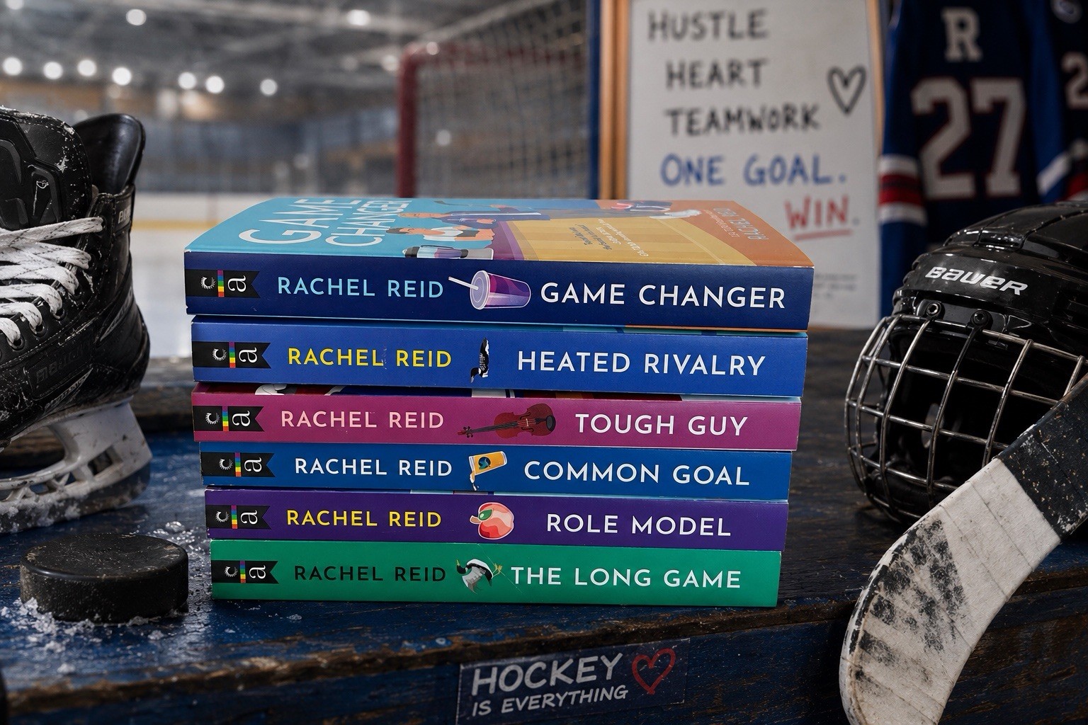 Game Changers Series 6 Books Set- By: Rachel Reid (New & Paperback)
