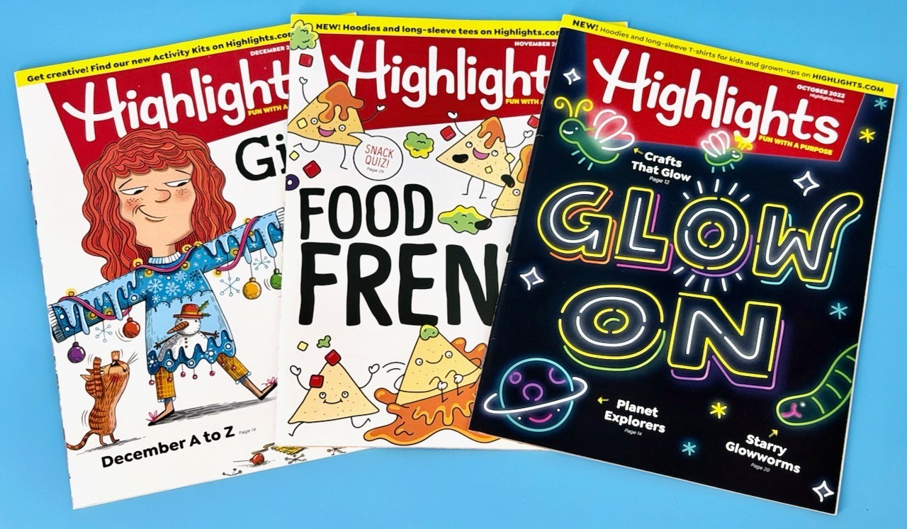 Highlights Magazine Kids Lot Of 12 – FULL YEAR 2022 Children Educational EUC