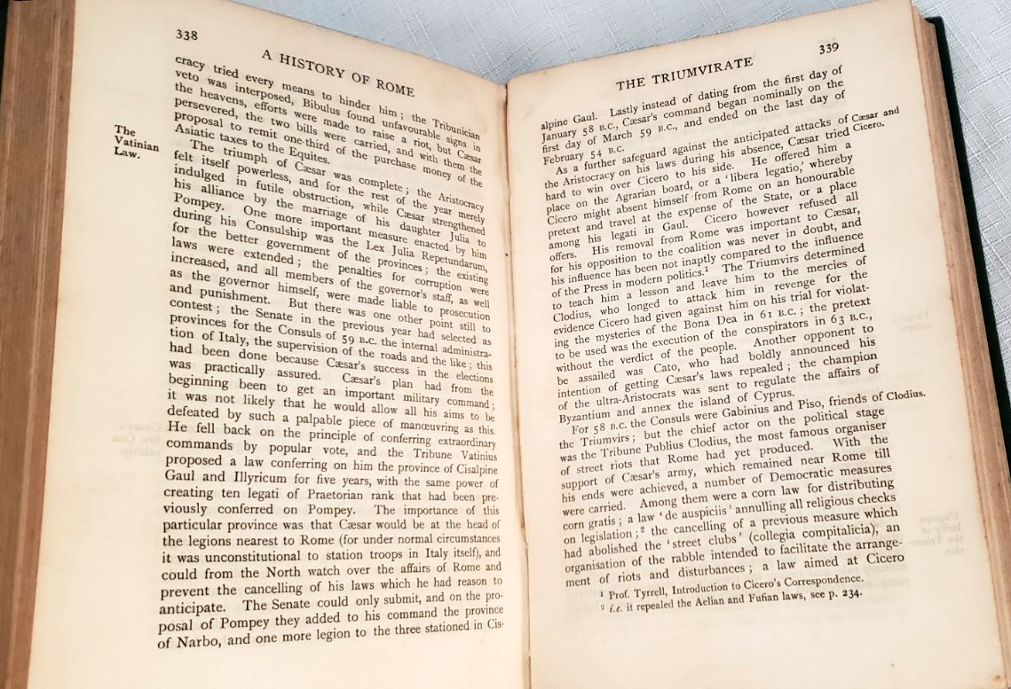 1899 1st,Taylor CONSTITUTIONAL & POLITICAL HISTORY OF ROME: 753 BC – 96 AD