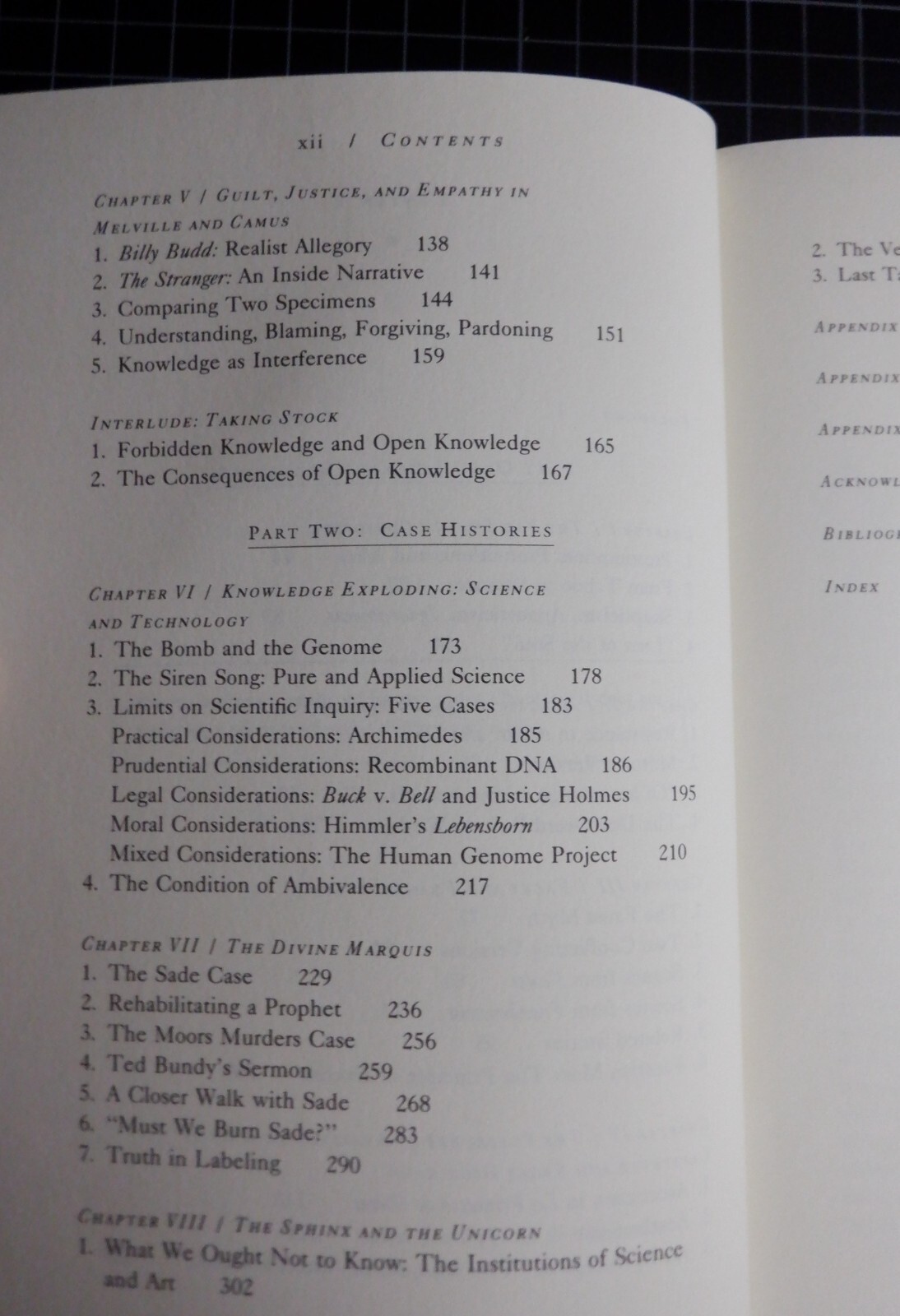 Forbidden Knowledge Roger Shattuck