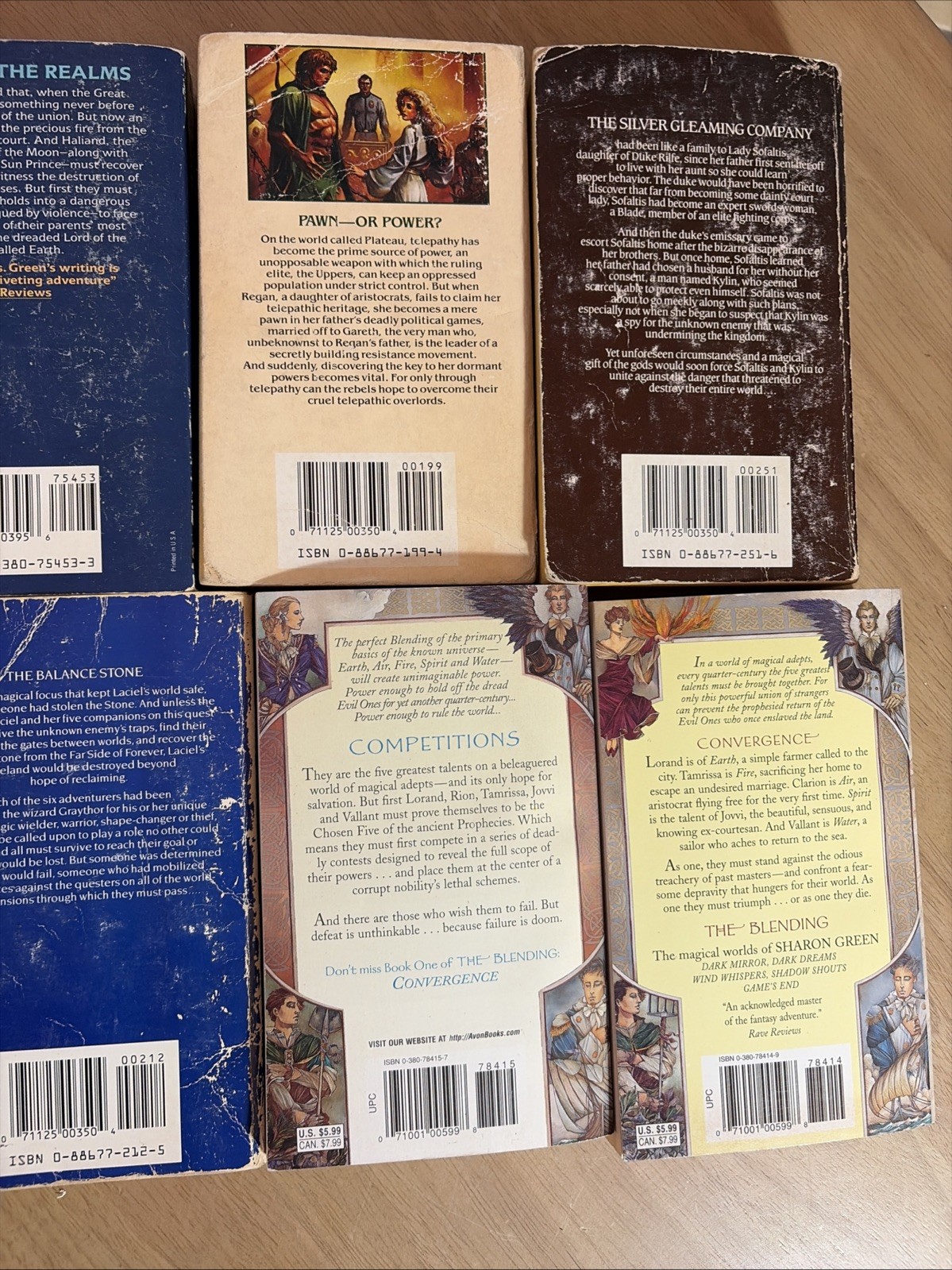 Sharon Green 12 Book Lot DAW All 1st Printing Games Quintet + Far Side Complete