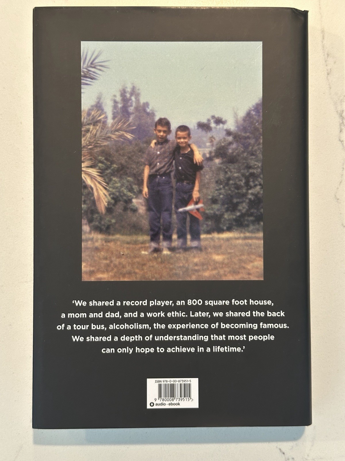 Alex Van Halen SIGNED BOOK Brothers FIRST EDITION Hardcover AUTOGRAPHED #2