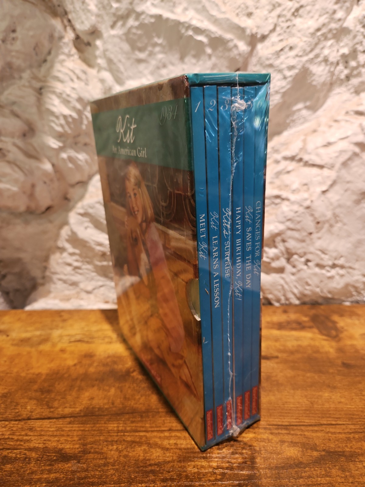 Kit An American Girl 1934 6 Paperback Book Box Set Brand New