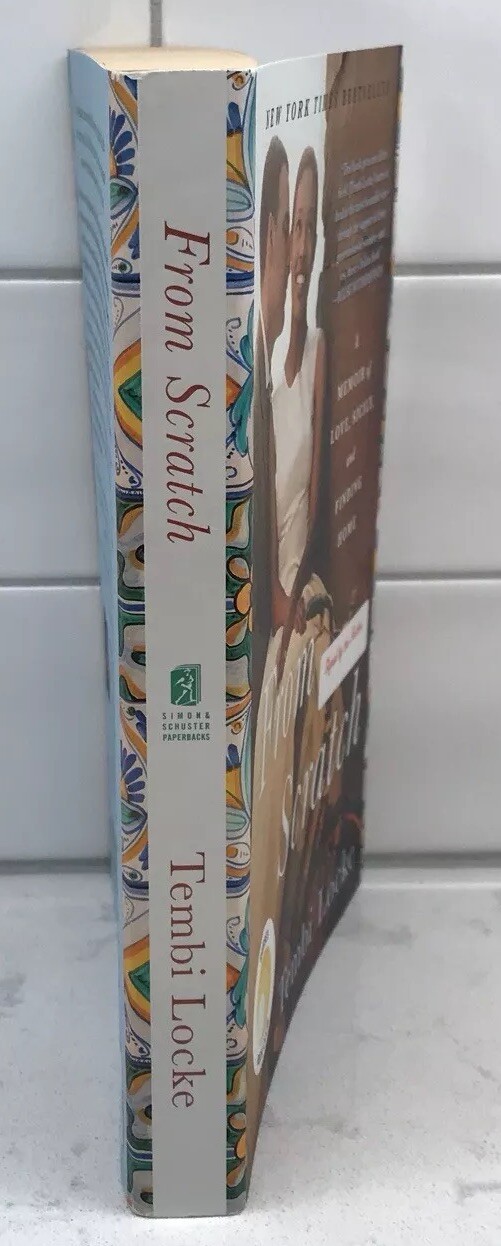 From Scratch by Tembi Locke Memoir of Love, Sicily, & Finding Home SIGNED PB