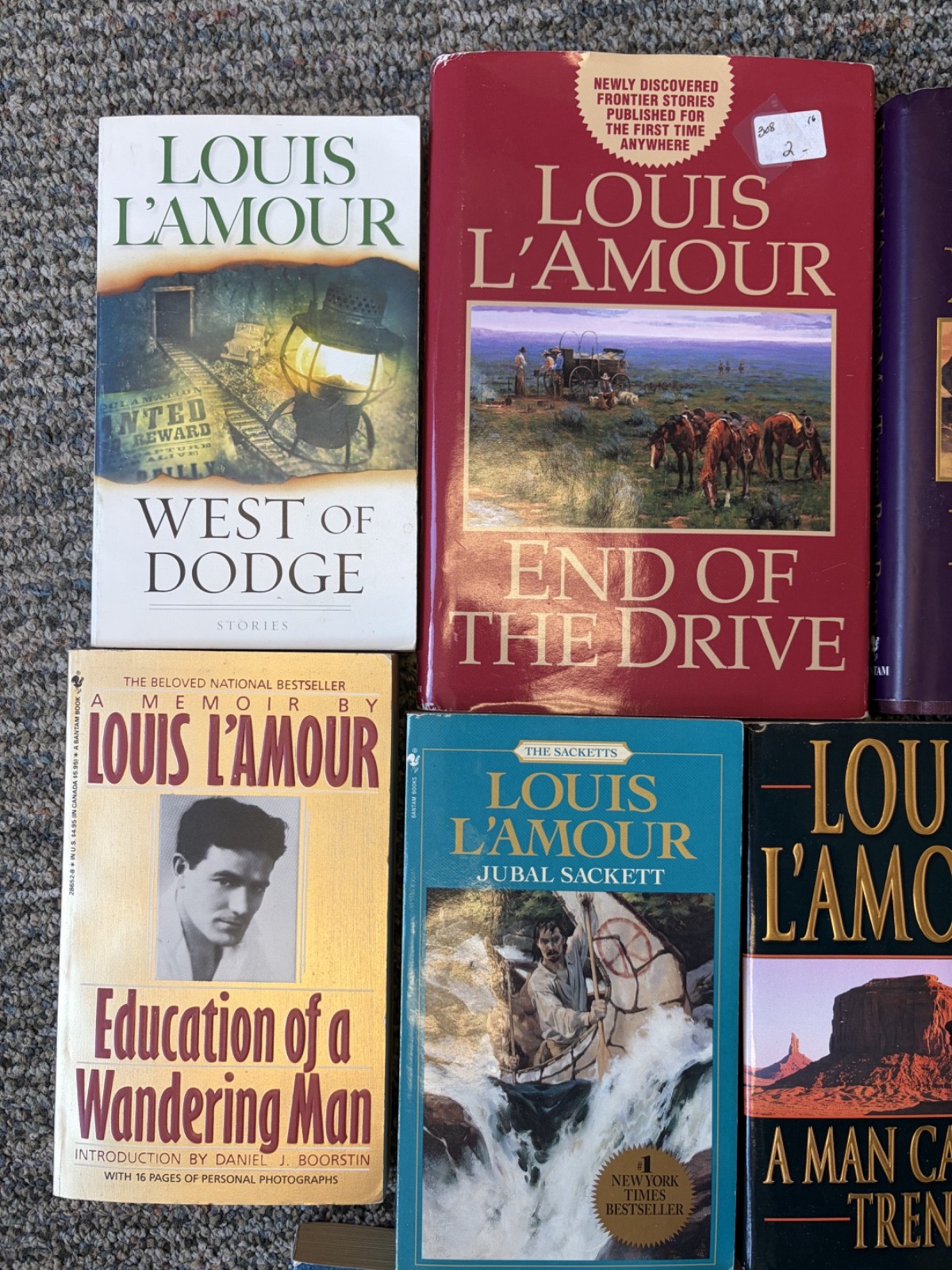 Louis L’Amour-Author (A Collection of 13 Standalone Westerns) Lot 1420