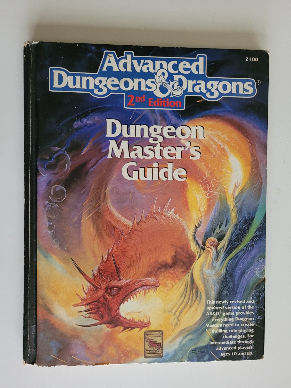 TSR 2E AD&D Advanced Dungeons & Dragons Dungeon Master’s Guide 2nd Edition