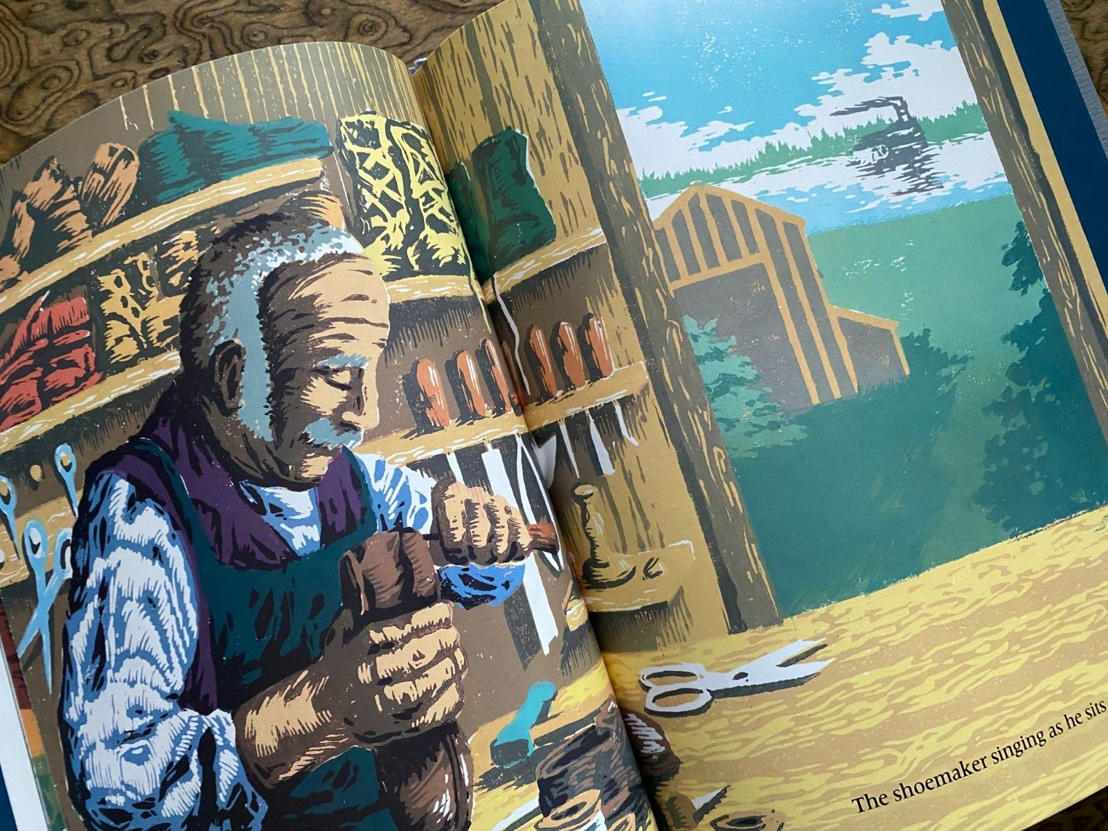 I Hear America Singing by Walt Whitman Illustrated 1991 HC