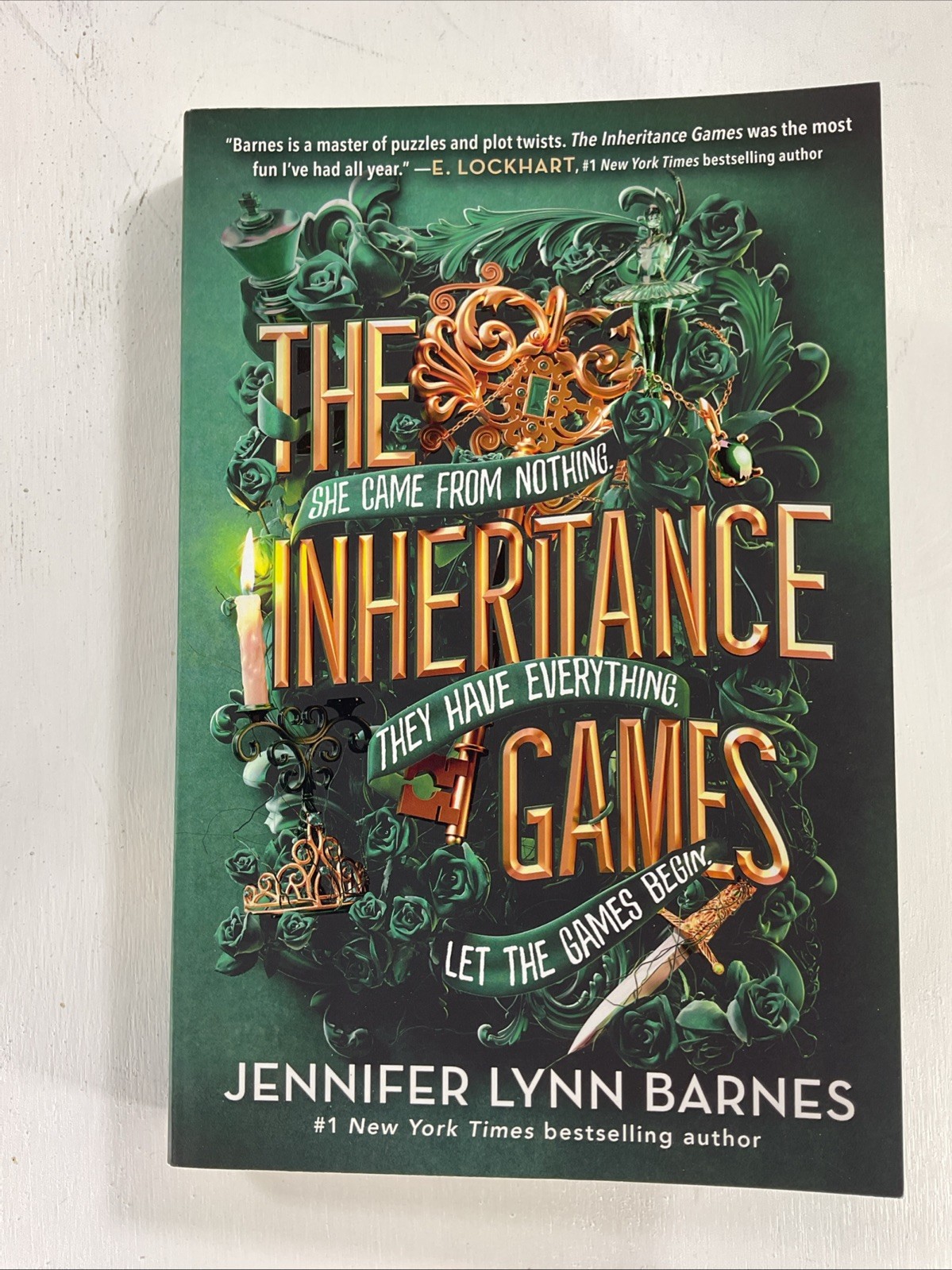 Inheritance Games Fantasy Collection Lot of 4 PB by Jennifer Lynn Barnes Box Set