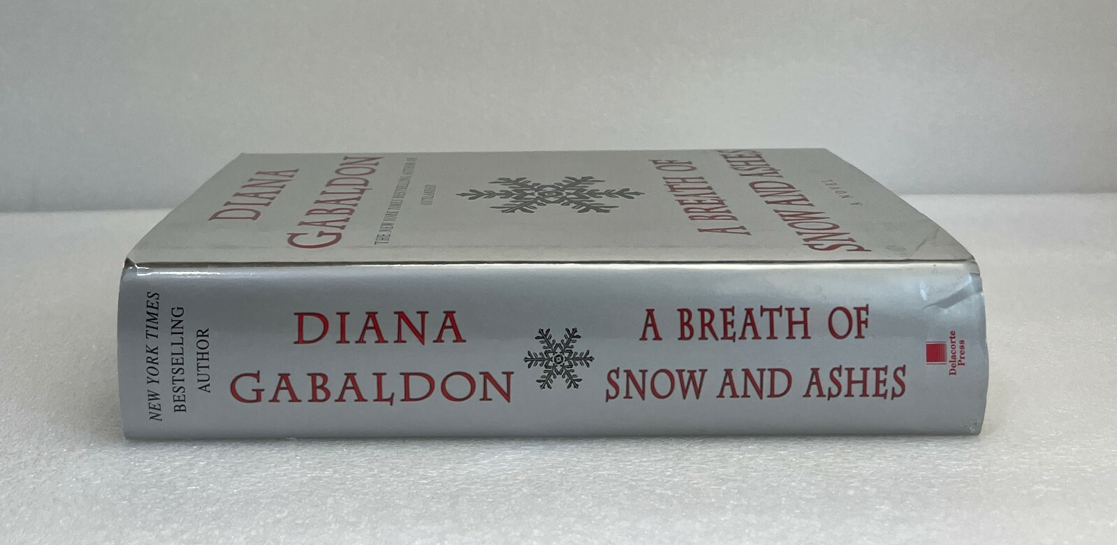 A Breath of Snow and Ashes SIGNED Diana Gabaldon (2005, HC, 1st P) Outlander Ser