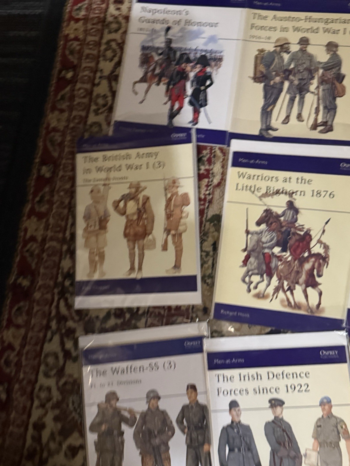 Osprey Men-at-Arms Various Series Illustrated Military War Book Lot of 69