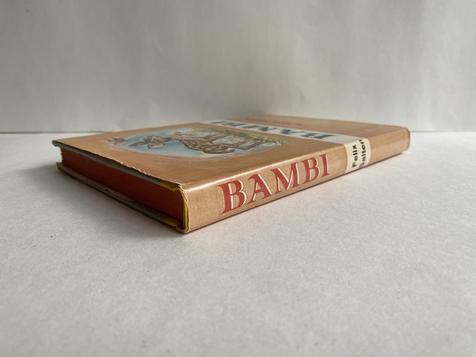 Bambi by Felix Salten (1956) HC/DJ Girard Goodenow Junior Deluxe Edition