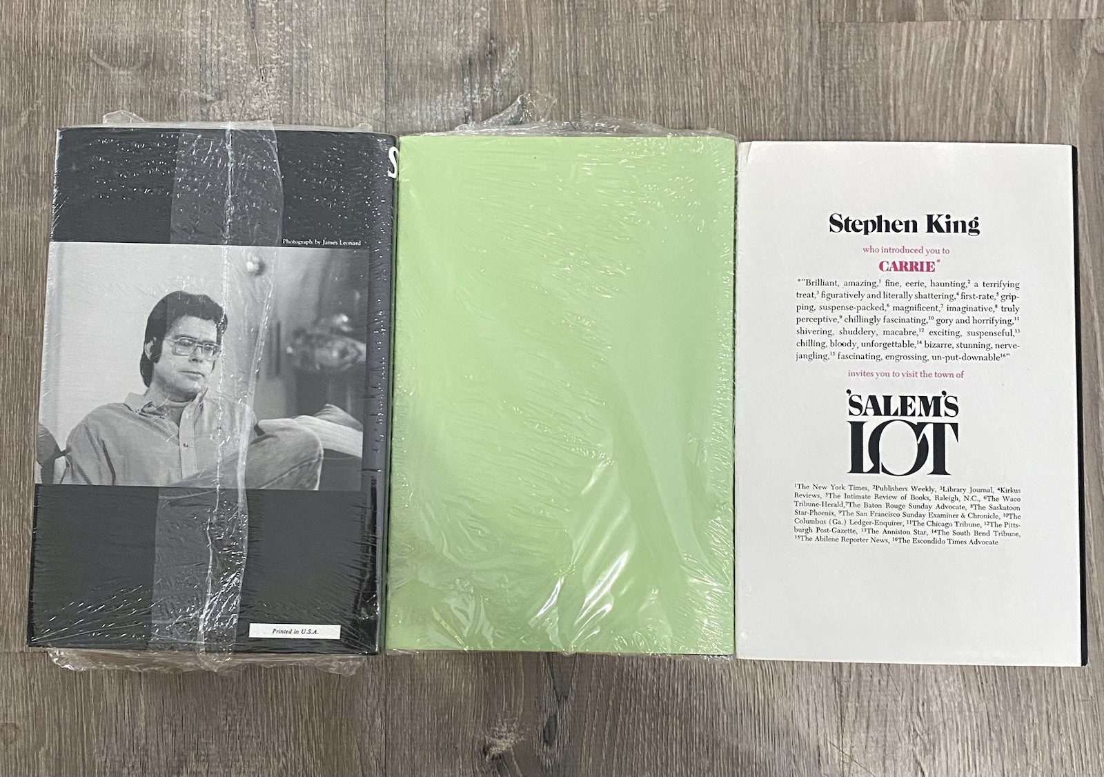 Stephen King Hardcover Lot: Skeleton Crew, The Shining, ‘Salem’s Lot w/ DJ