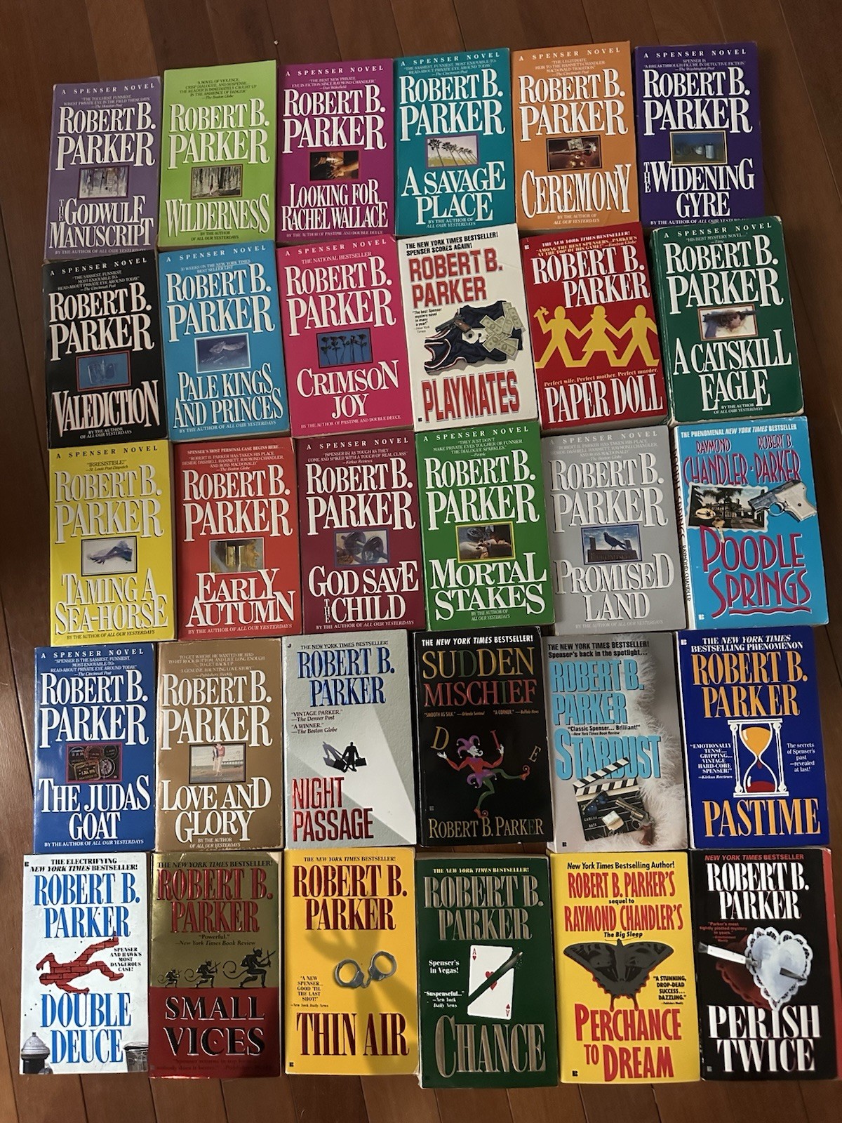 Robert B. Parker – Lot of 30 Paperback Books