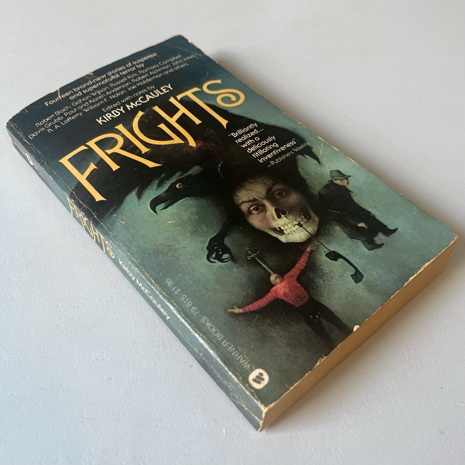 Frights Kirby McCauley Horror Anthology 1977 First Printing Short Stories