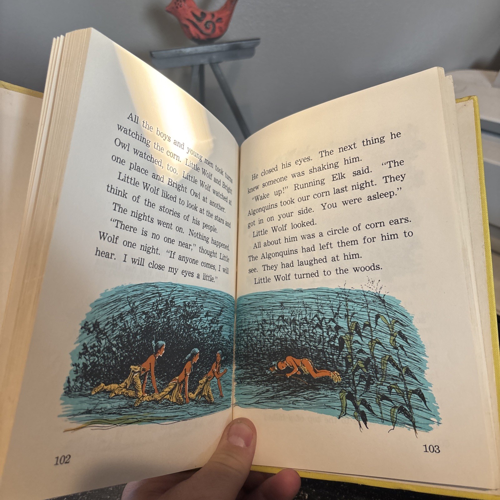 Little Wolf and the thunder stick by Edna Walker Chandler