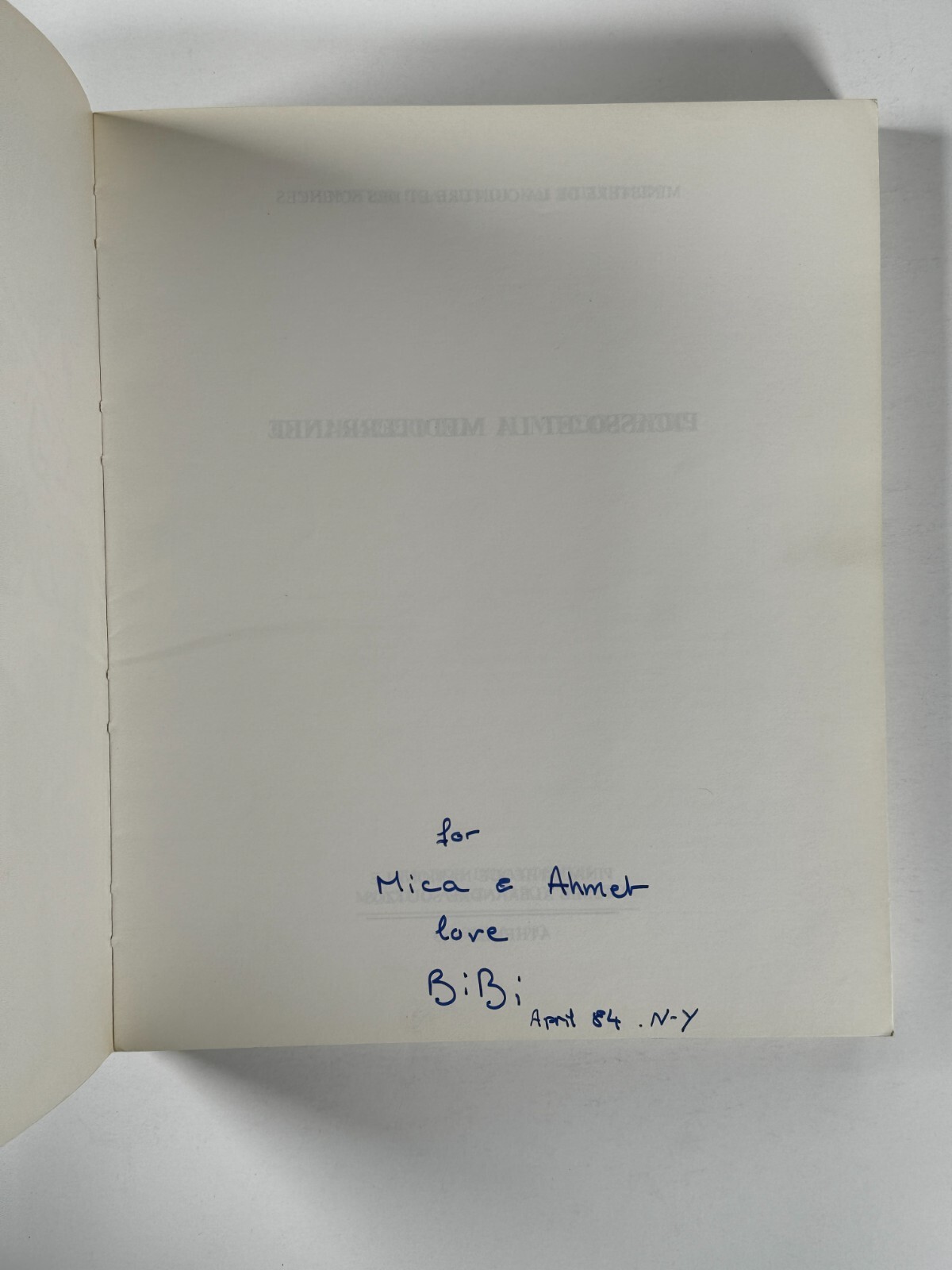 PICASSO ET LA MEDITERRANEE 360 PAGES BOOK GREEK & FRENCH SCRIPTS 1983 SIGNED