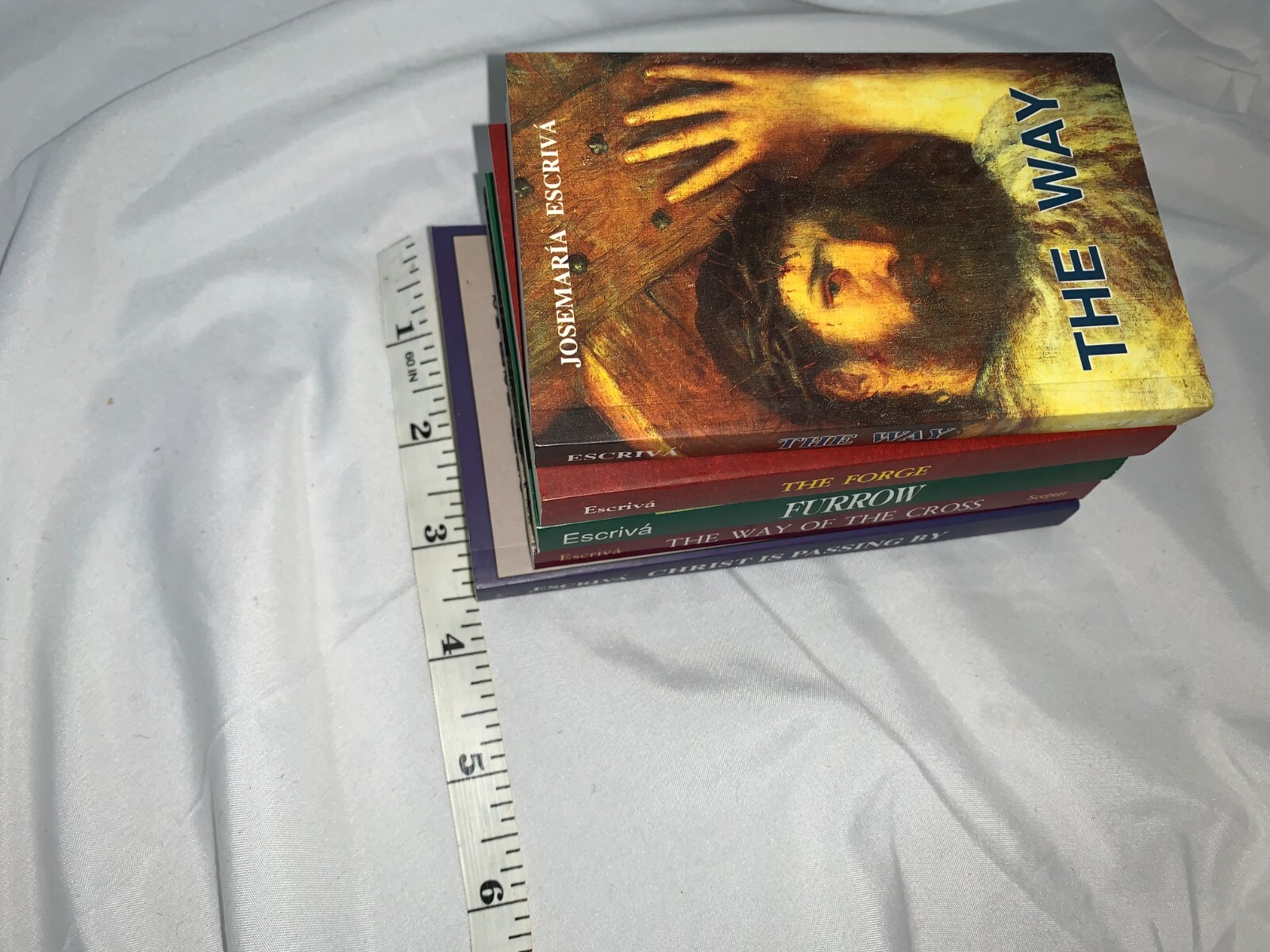 Escriva Book Lot Of 5 The Way, Forge, Furrow,Christ Is Passing Pocket Size Small