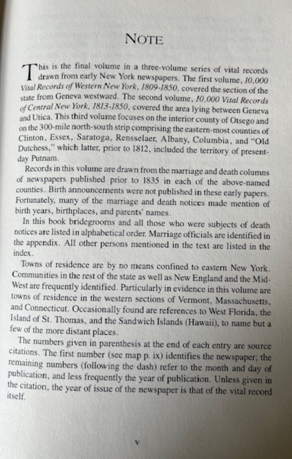 10000 Vital Records of Eastern New York, 1777 – 1834 by Fred Q. Bowman