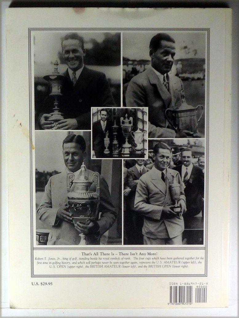 BOBBY JONES ON GOLF-REVISED EDITION, SLEEPING BEAR PRESS, 1997, 104 PGS PHOTOS
