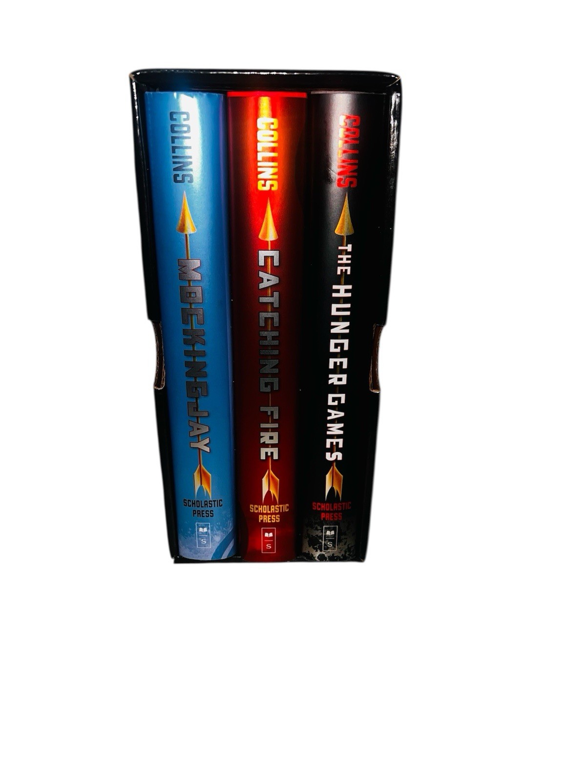 THE HUNGER GAMES Complete Series Lot of 3 (#1-3) Boxed Box Set HARDCOVER Books