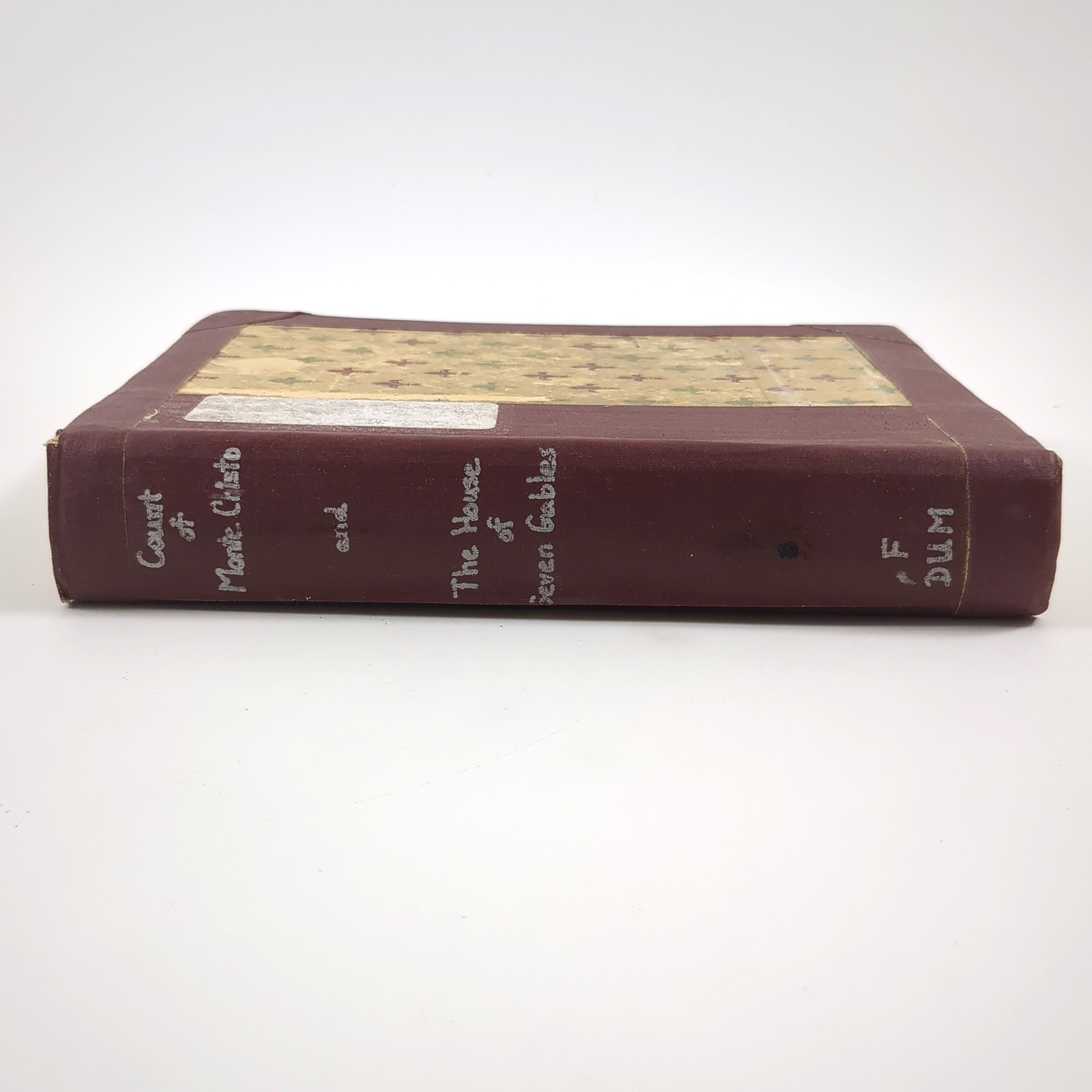 Count of Monte Cristo Adapted Adventure Hardcover Book Alexandre Dumas 1945