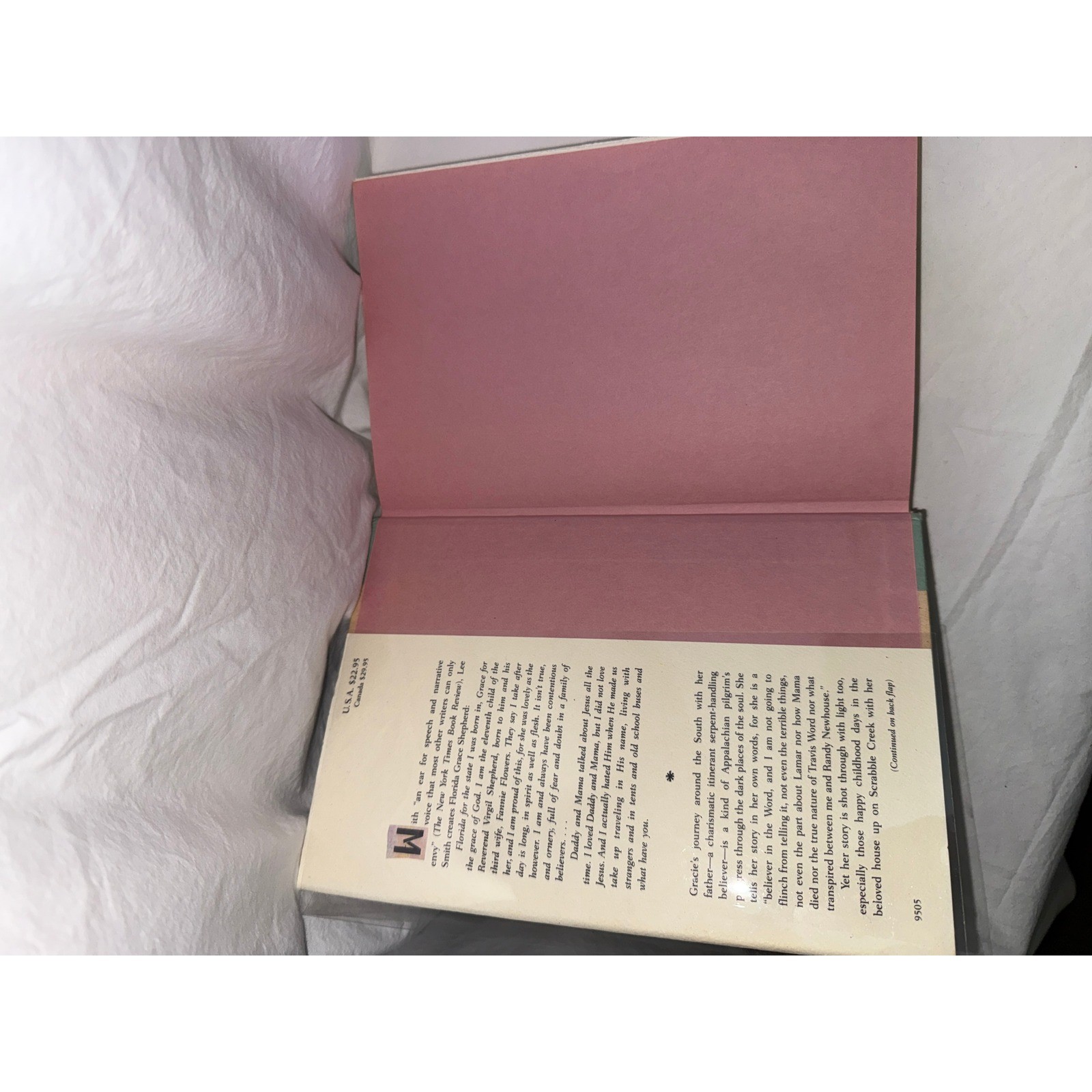 Saving Grace Lee Smith Hardcover Southern Fiction Appalachian Literature 1995