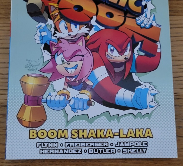 Sonic Boom Vol. 2: Boom Shaka-laka Sonic Scribes Brand New ISBN 9781627389945