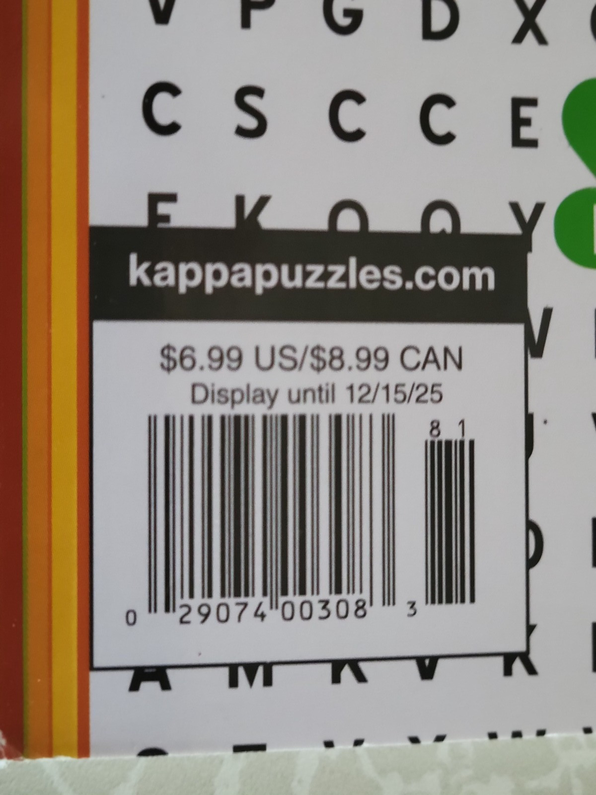 Kappa Word Seek Puzzles- Lot of 2-Extra Large & Blue Ribbon-For The Whole Family