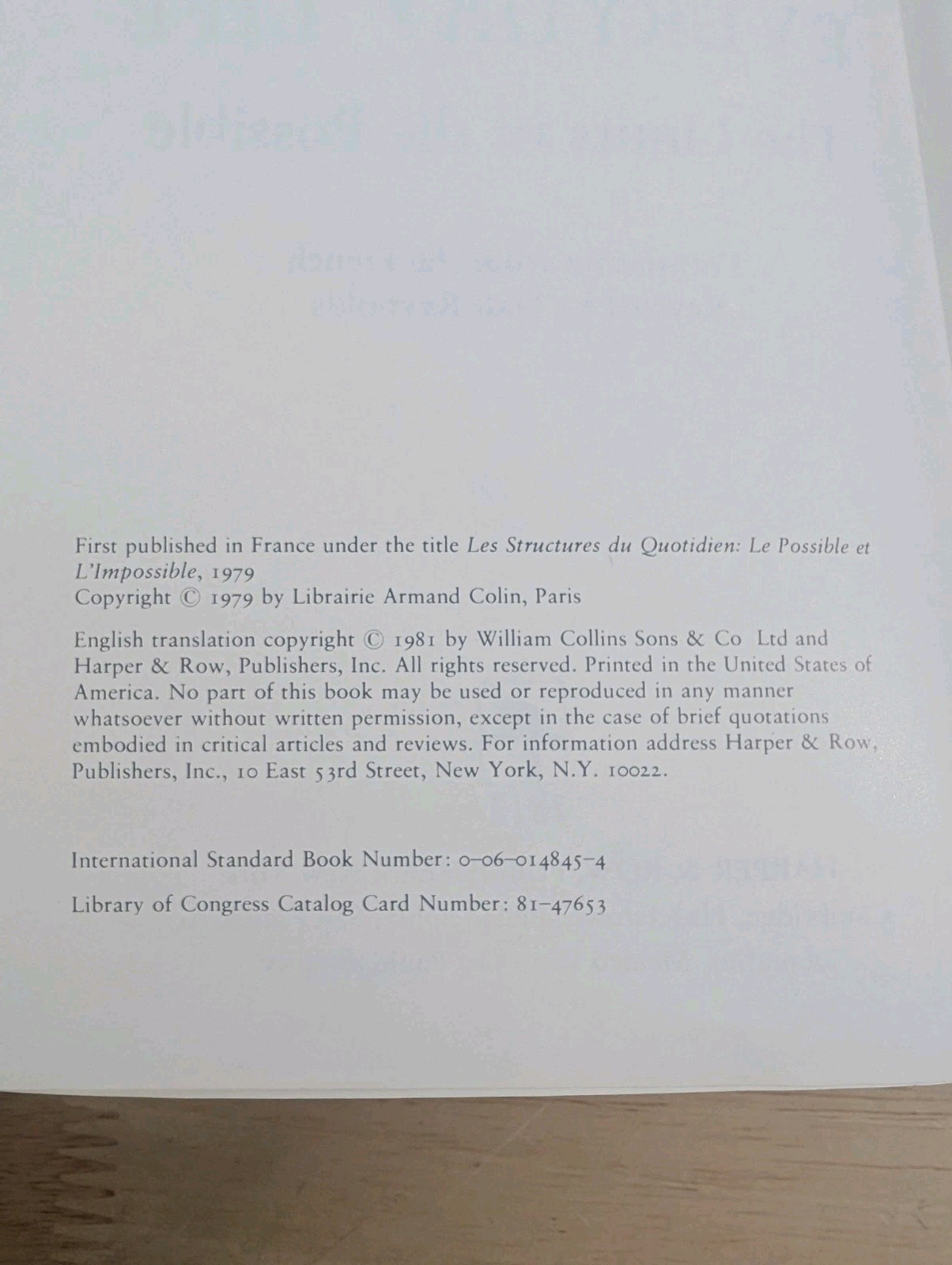 CIVILIZATION & CAPITALISM 15th-18th Century Set of 3 by Fernand Braudel Softback