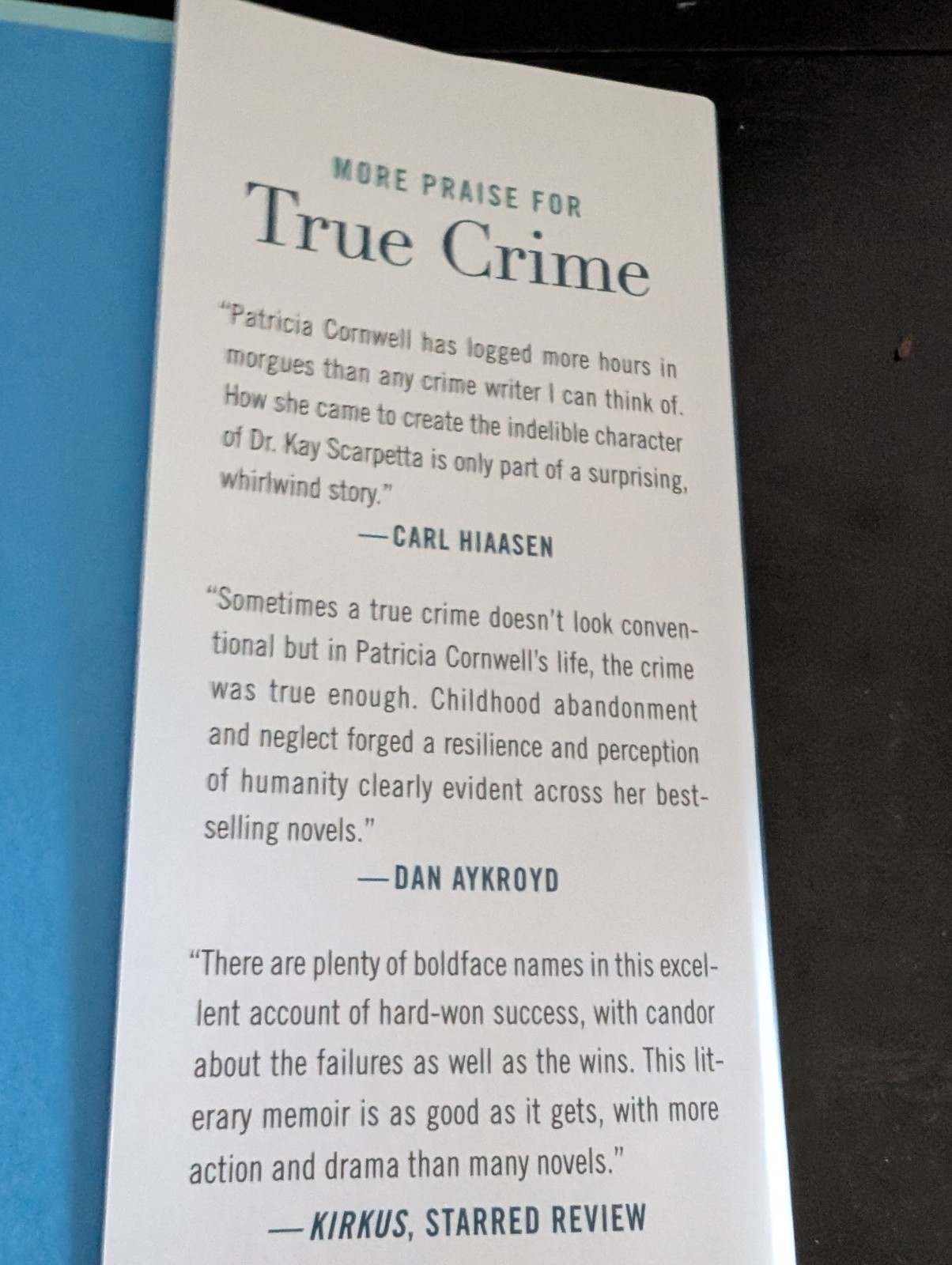 True Crime: A Memoir Hardcover by Cornwell, Patricia