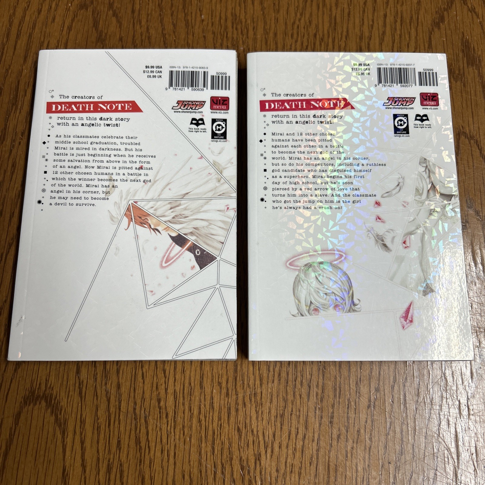 Platinum End English Manga Lot Vol 1 2 3 4 Viz Media Shonen Jump Tsugumi Ohba