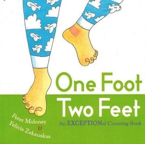 One Foot Two Feet An Exceptional Counting Book – Paperback – GOOD