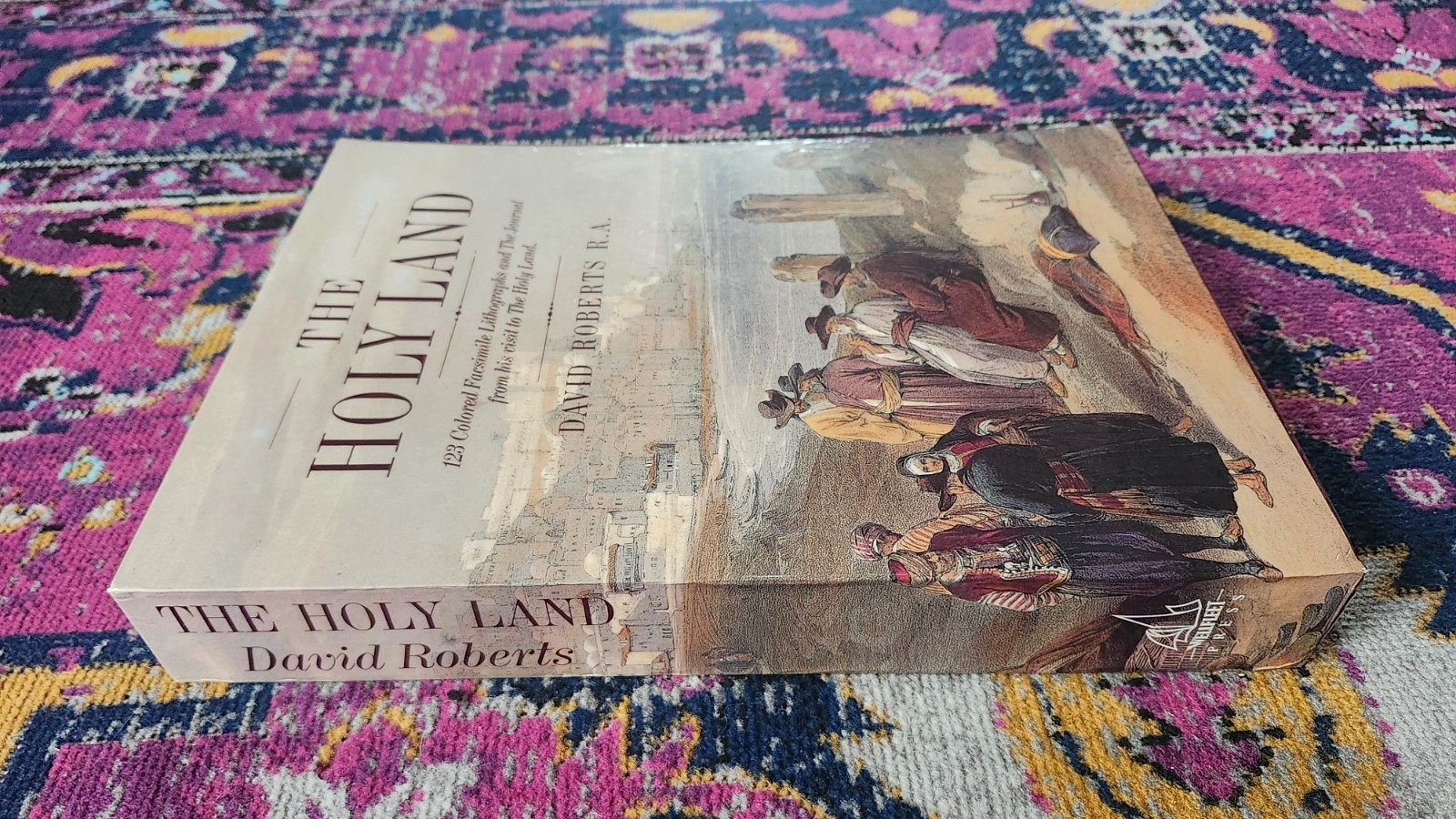 The Holy Land: 123 Colored Facsimile Lithographs, David Roberts Slipcase