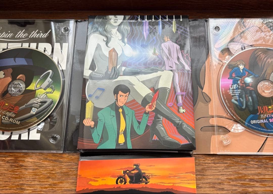 Lupine the Third DVD The Living Magician 3-Disc Limited Edition Special Set