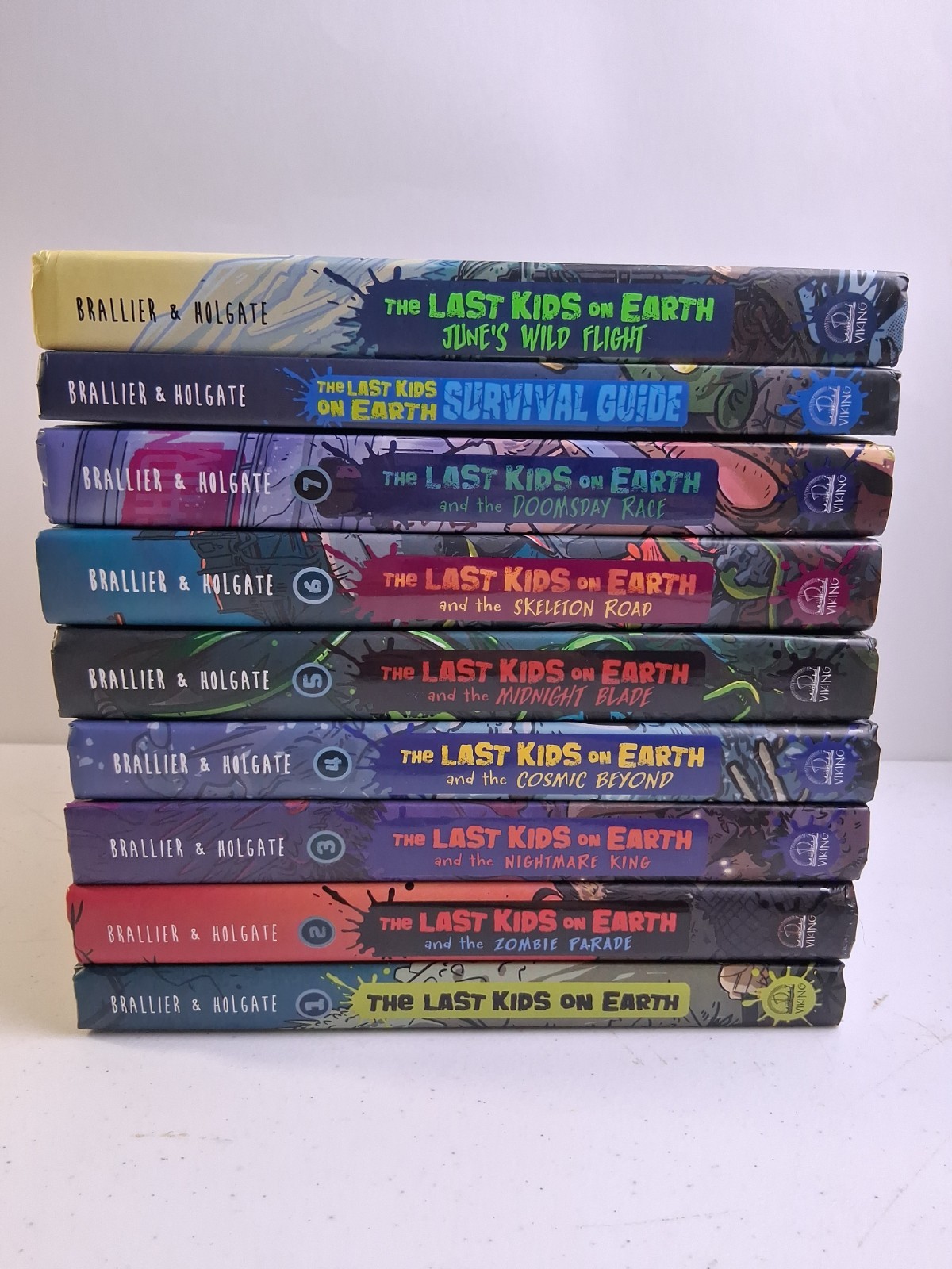 The Last Kids On Earth Set Vol. 1-7, Plus Survival Guide, June’s Wild Flight