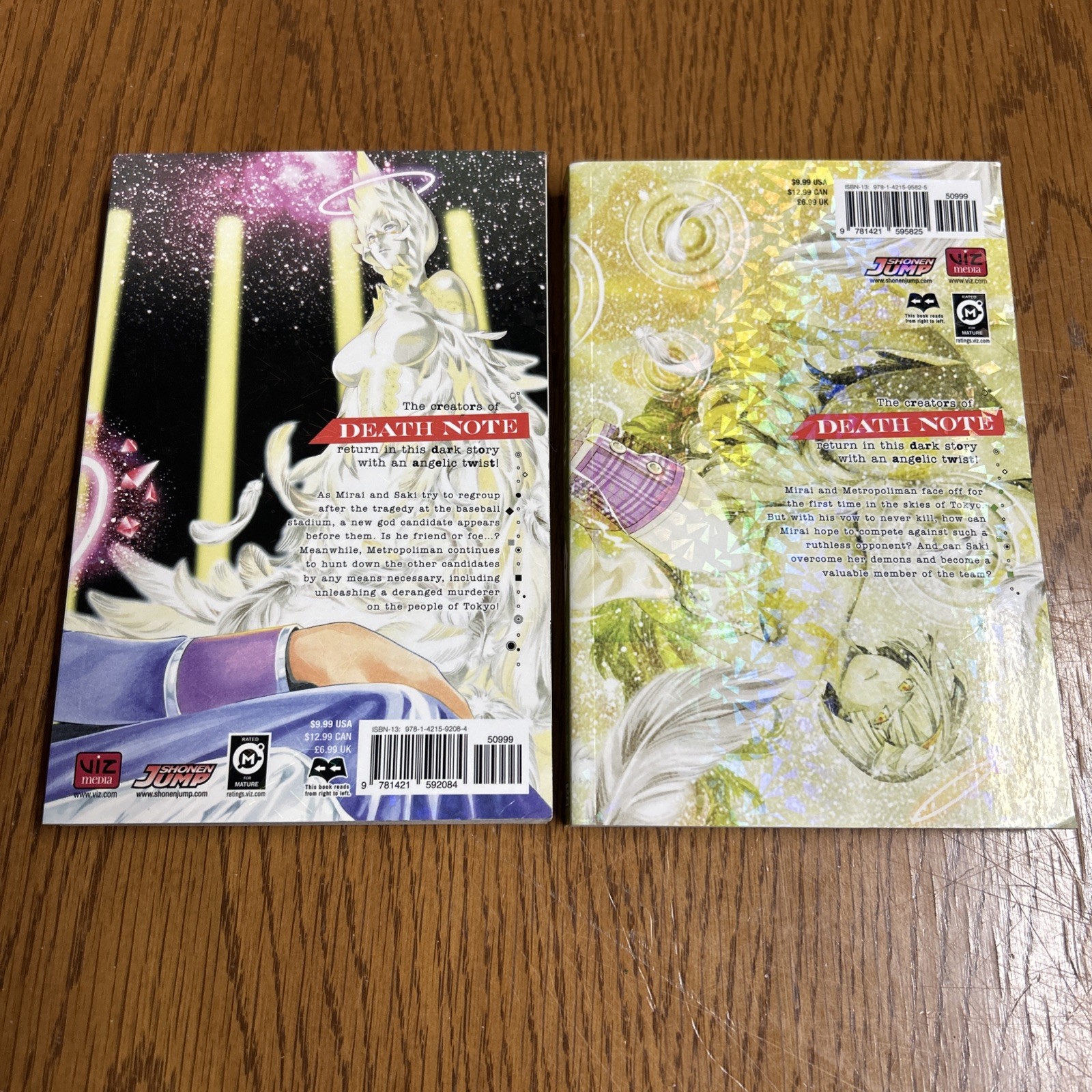 Platinum End English Manga Lot Vol 1 2 3 4 Viz Media Shonen Jump Tsugumi Ohba
